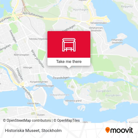 Historiska Museet map