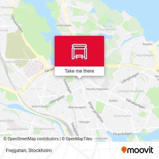 Frejgatan map