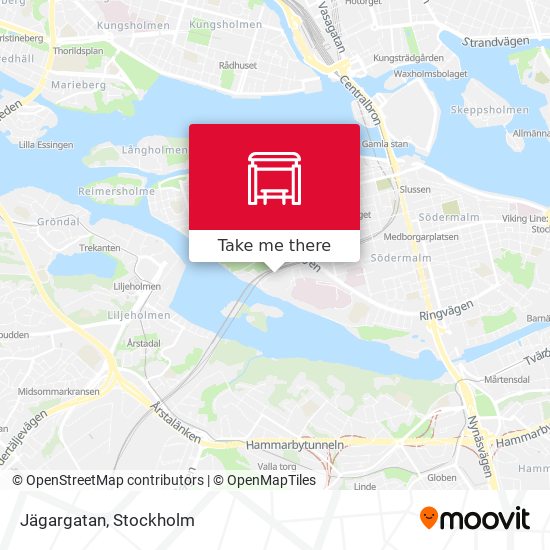 Jägargatan map