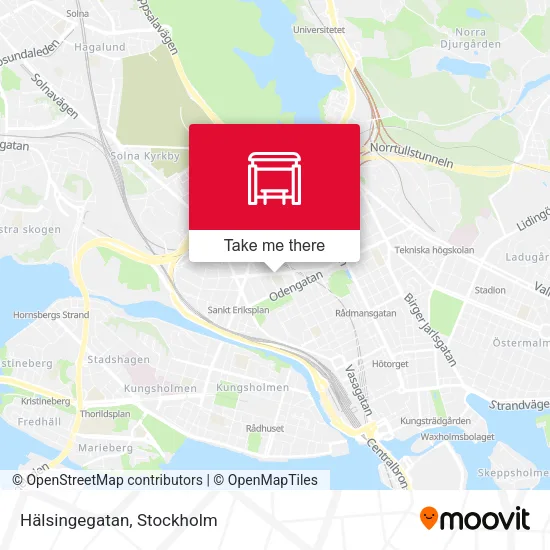 Hälsingegatan map