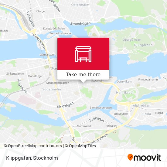 Klippgatan map