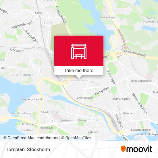 Torsplan map