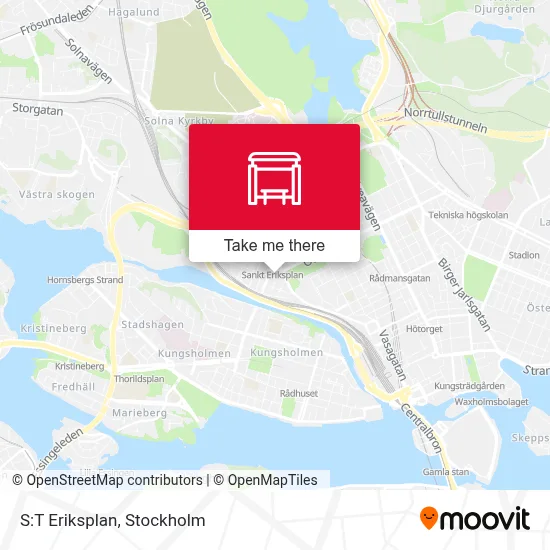 S:T Eriksplan map