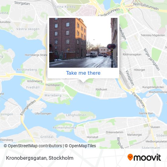 Kronobergsgatan map