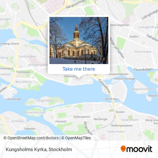 Kungsholms Kyrka map