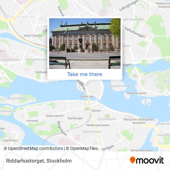 Riddarhustorget map