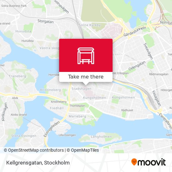 Kellgrensgatan map