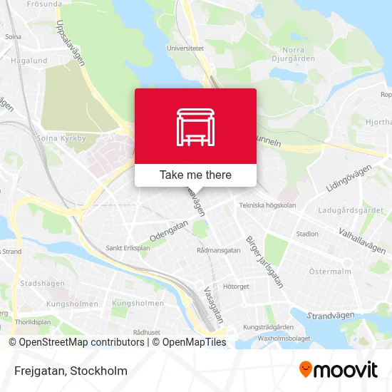 Frejgatan map