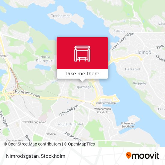 Nimrodsgatan map