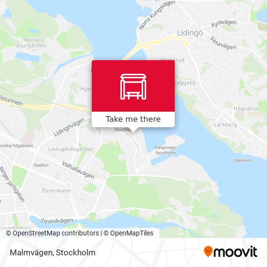 Malmvägen map