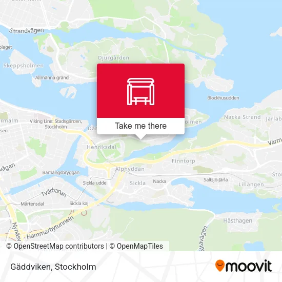 Gäddviken map