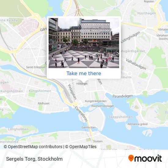 Sergels Torg map