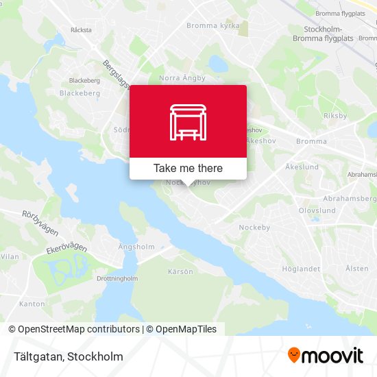 Tältgatan map