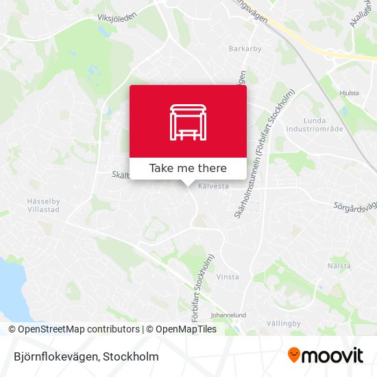 Björnflokevägen map