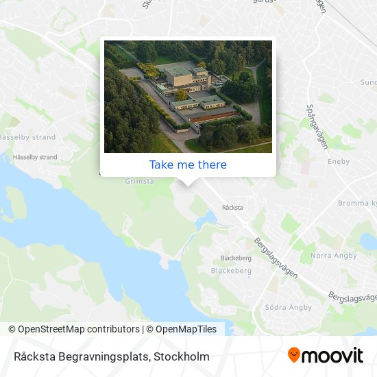 Råcksta Begravningsplats map