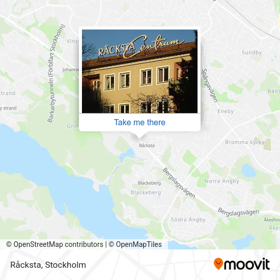 Råcksta map
