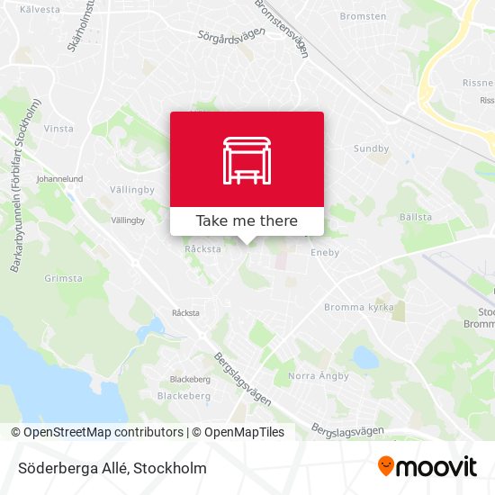 Söderberga Allé map