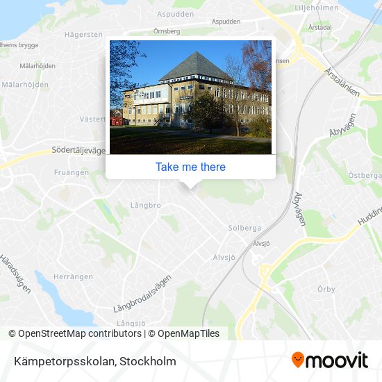 Kämpetorpsskolan map