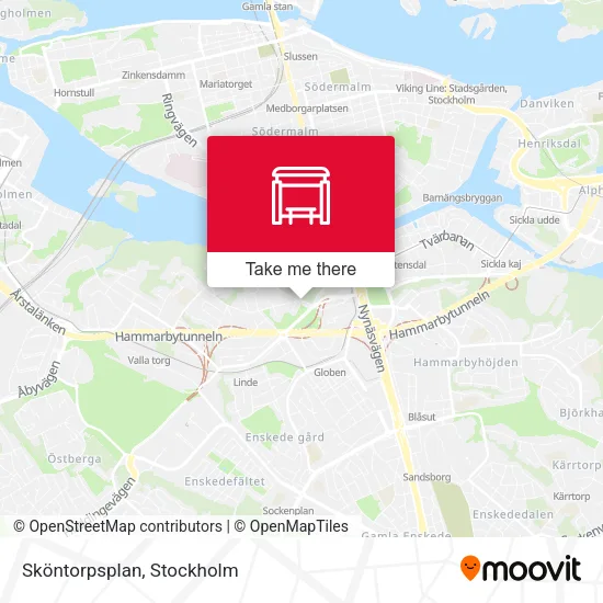Sköntorpsplan map