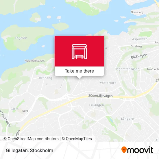 Gillegatan map