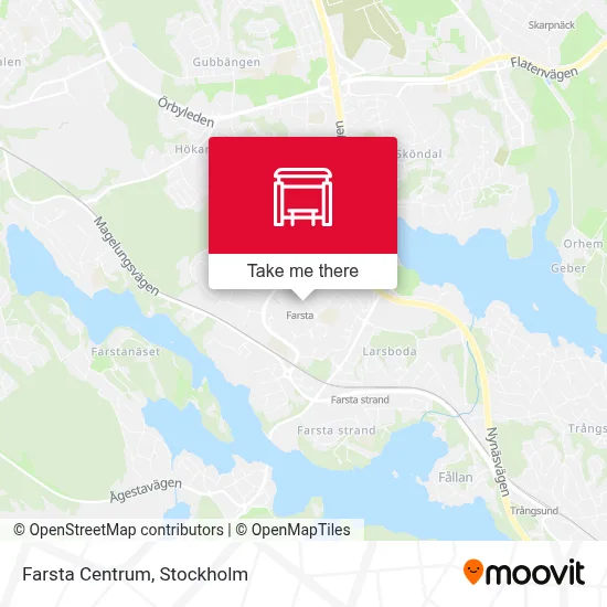 Farsta Centrum map