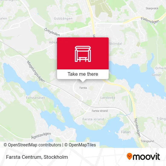 Farsta Centrum map