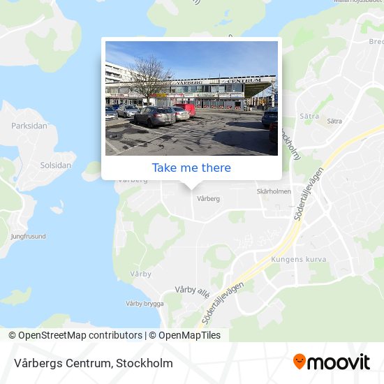 Vårbergs Centrum map