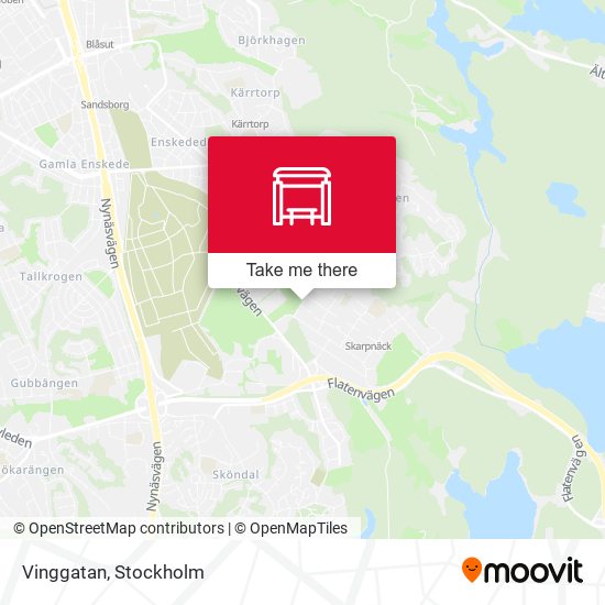 Vinggatan map