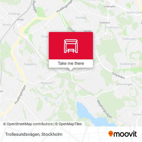 Trollesundsvägen map