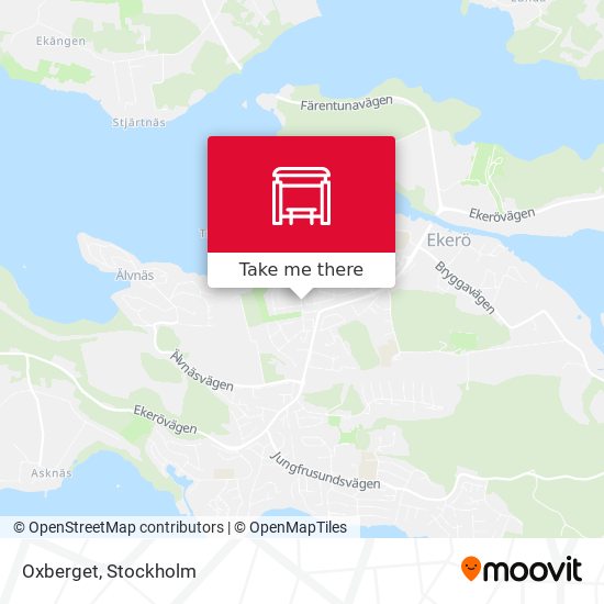 Oxberget map