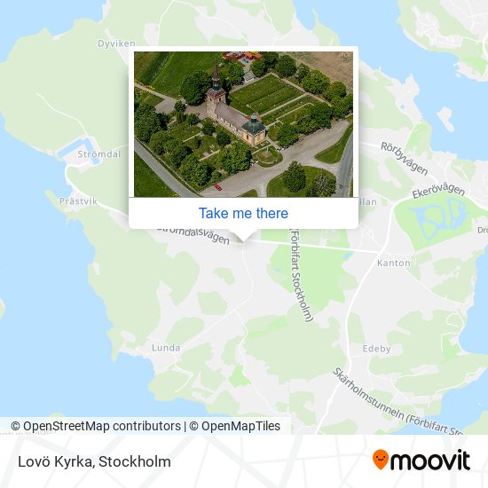 Lovö Kyrka map