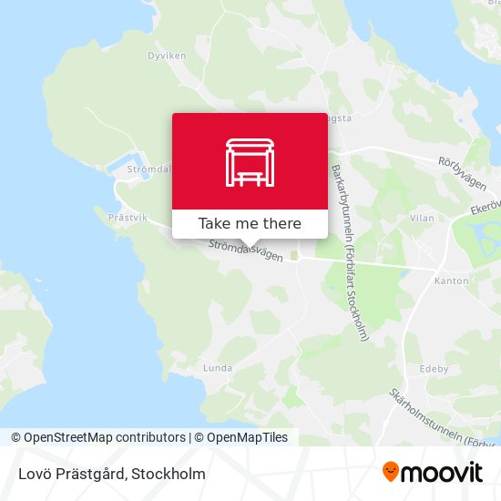 Lovö Prästgård map