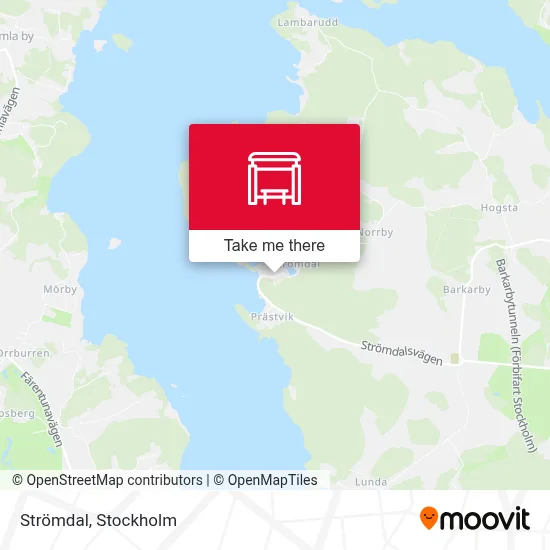 Strömdal map
