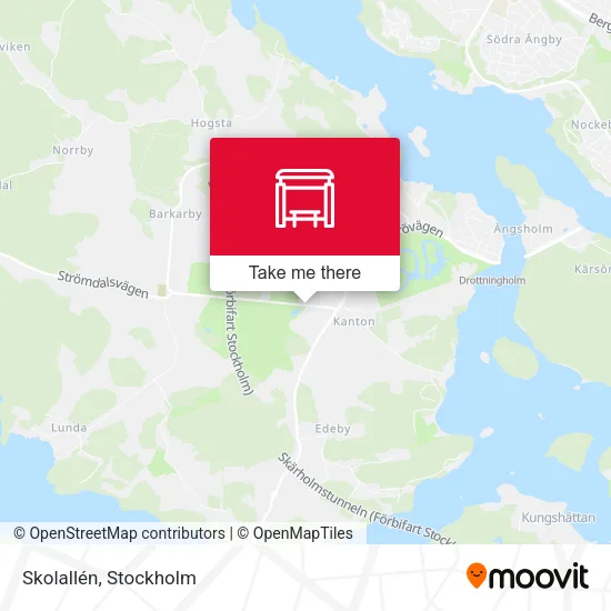 Skolallén map