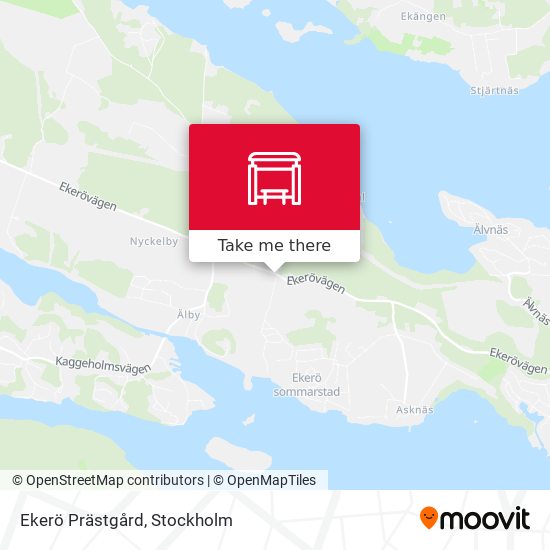 Ekerö Prästgård map
