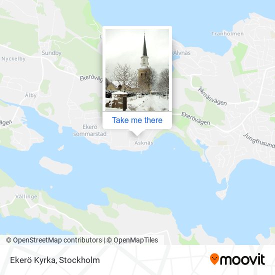 Ekerö Kyrka map