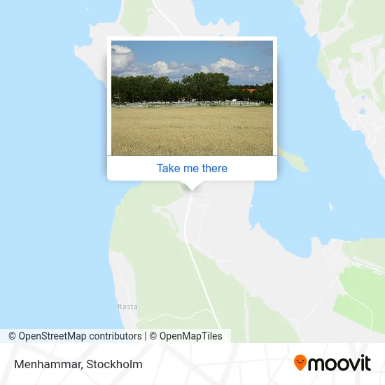 Menhammar map
