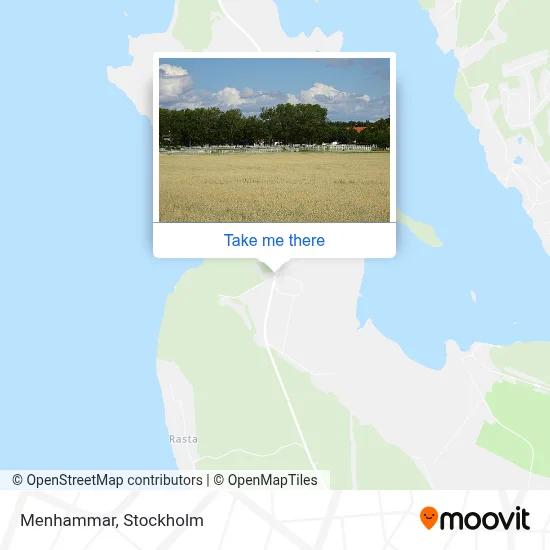 Menhammar map