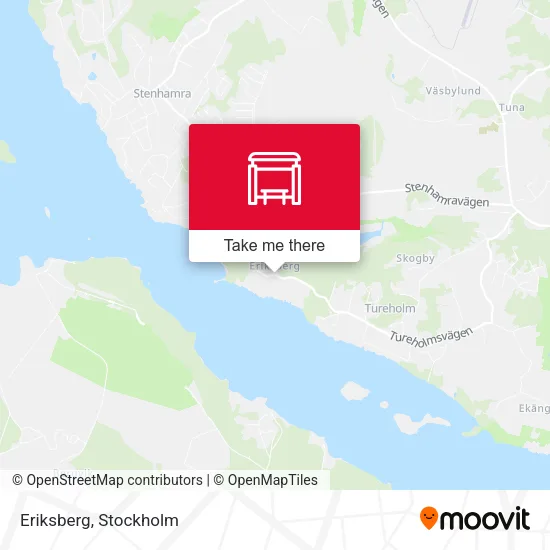 Eriksberg map