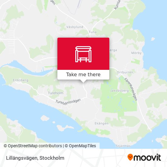 Lillängsvägen map