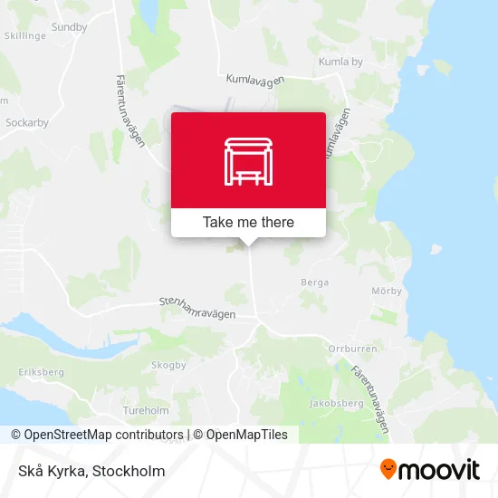 Skå Kyrka map