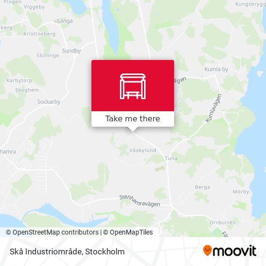 Skå Industriområde map