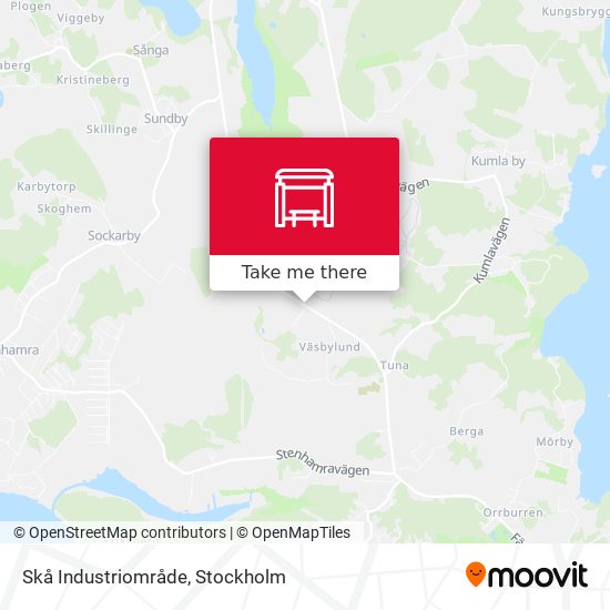 Skå Industriområde map