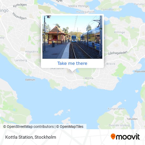 Kottla Station map