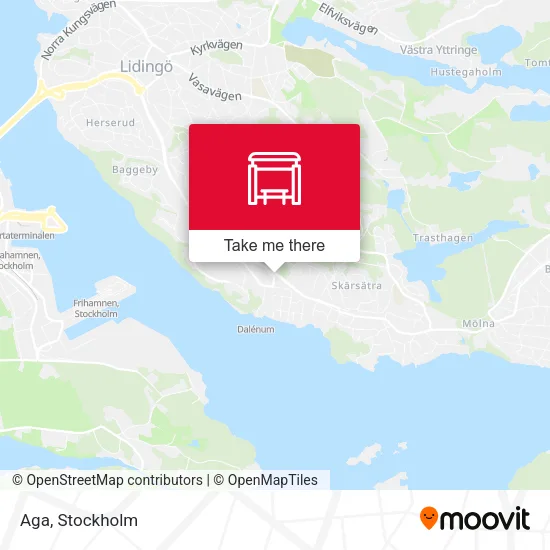 Aga map