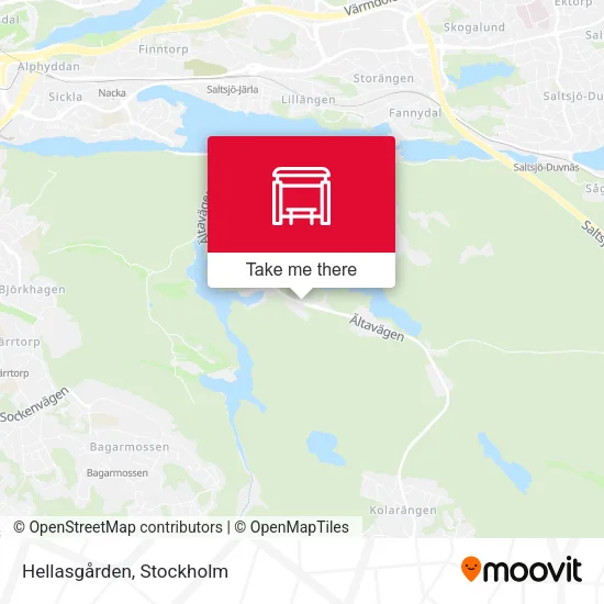 Hellasgården map
