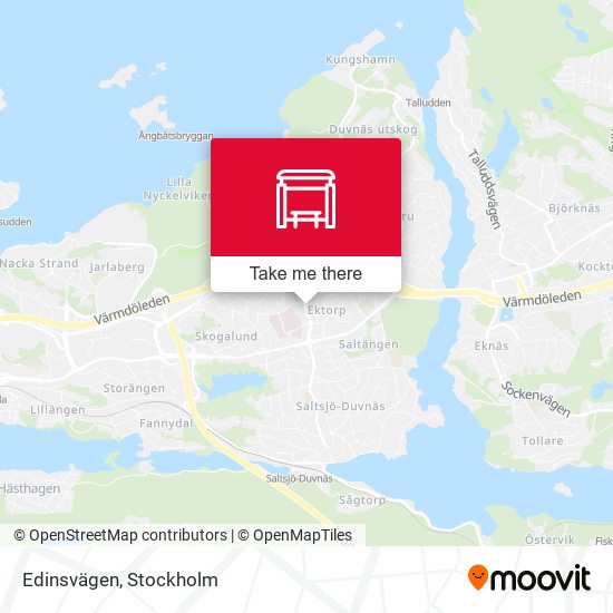 Edinsvägen map