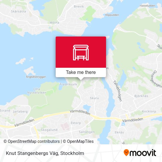 Knut Stangenbergs Väg map