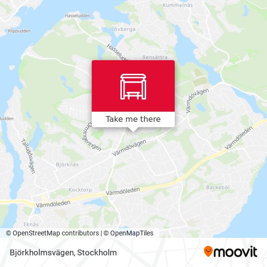 Björkholmsvägen map