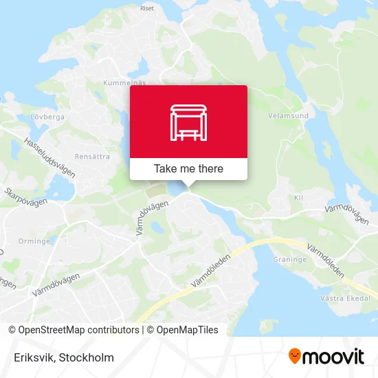 Eriksvik map